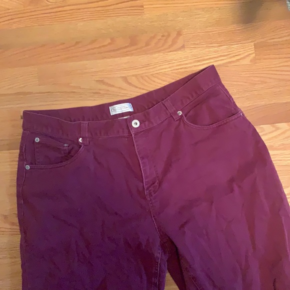 Burgundy Pants - Picture 1 of 3